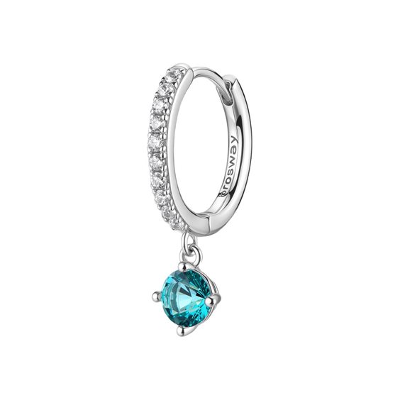 Mono orecchino Brosway Donna FANCY - AQUA GREEN in Argento FAG12 - FAG12